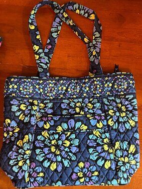 Vera Bradley Indigo Pop Bag